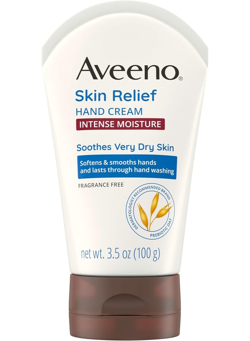 Aveeno Baby Skin Relief Intense Moisture Hand Cream - 3.5 Oz - Image 1